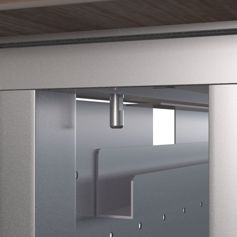 Structure FlipTop C Table - heavy-duty beam